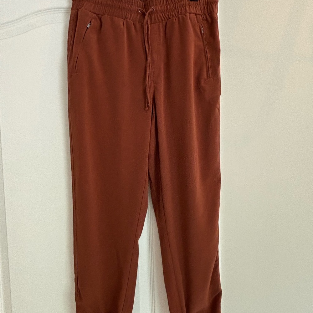 Rust orange Jogger style Pants